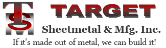 Logo, Target Sheetmetal & Mfg., Inc.